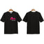 Palm Angels Small Bear Chest Logo T-Shirt - Black/Pink