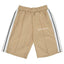 Palm Angels Classic Track Shorts - Khaki/White