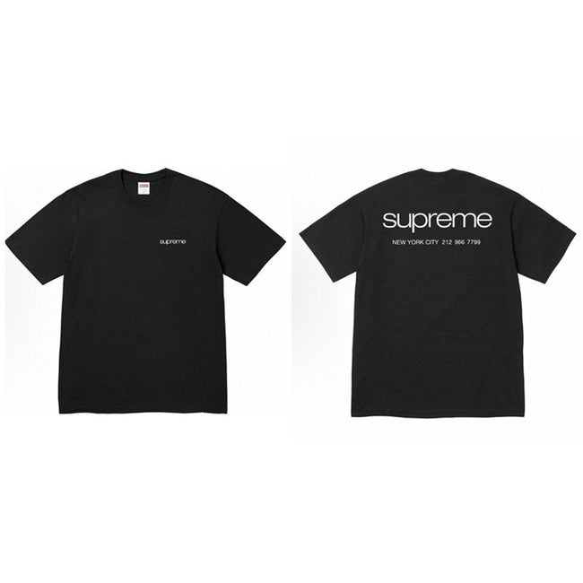 Supreme NYC Shop Tee – Black Hover Image