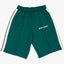 Palm Angels Classic Track Shorts - Dark Green/White