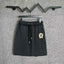 Chrome Hearts Black & Yellow Horseshoe Cross Sweatshorts