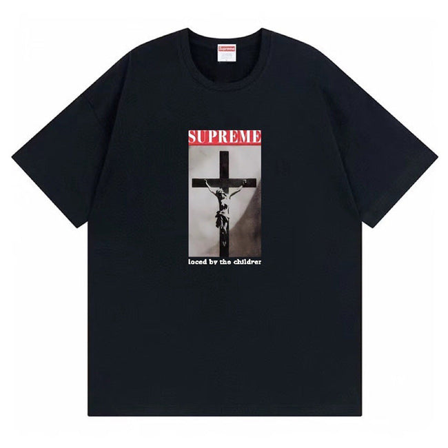 Supreme Watercolor Tee – Black Hover Image