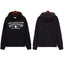 Denim Tears Black Vintage Gothic Letter Graphic Hoodie