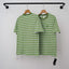 Chrome Hearts Monogram Striped Short Sleeve T-Shirt (Green)