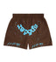Sp5der Brown OG Web Double Layer Short