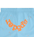 Sp5der Light Blue OG Web Double Layer Short