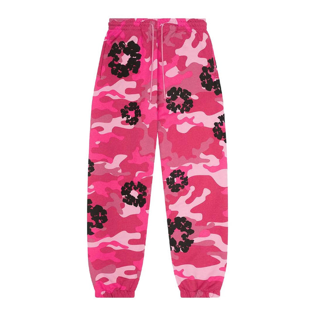 Denim Tears Wreath Sweatpant 'Pink Camo' Hover Image