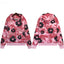 Denim Tears  Pink Camo Cotton Wreath Print  Hoodie